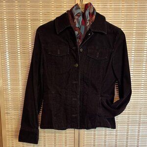 Jones New York Sport Brown Corduroy Jacket – Size S